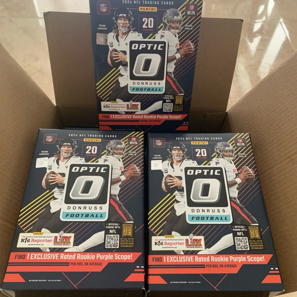 Donruss NFL 2024 Hangar boxes